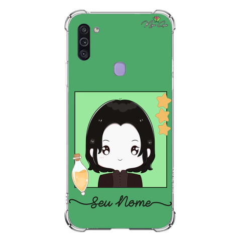 Capa para Galaxy M11 Personalizada Mundo Mágico Elegância Sombria