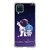 Capa para Galaxy M12 Personalizada Astronauta e o Gatinho