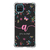 Capa para Galaxy M12 Personalizada BarbieCore Floral Rosa com Inicial