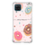 Capa para Galaxy M12 Personalizada Candy Chuva de Donuts