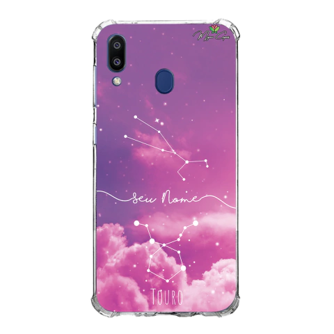 Capa para Galaxy M20 Personalizada Signos Constelação de Touro