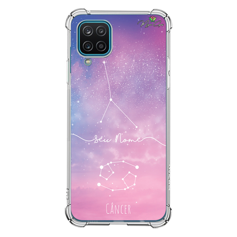 Capa para Galaxy M32 Personalizada Signos Constelação de Câncer