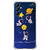 Capa para Galaxy M55 Personalizada Astronauta Amigos Cósmicos