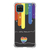 Capa para Galaxy M62 Personalizada Arco-Íris com Coração
