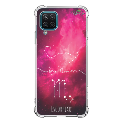 Capa para Galaxy M62 Personalizada Signos Constelação de Escorpião