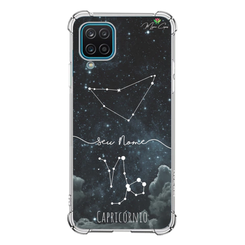 Capa para Galaxy M62 Personalizada Signos Constelação de Capricórnio