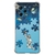 Capa para Poco X5 Pro Estampada Galáxia Explorando o Universo Azul