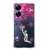 Capa para C55 Estampada Galáxia Explorando o Universo Rosa