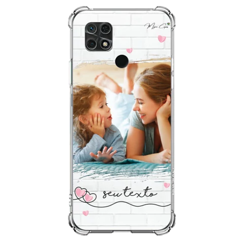 Capa para Xiaomi Redmi 10C com Foto Momentos Apaixonantes