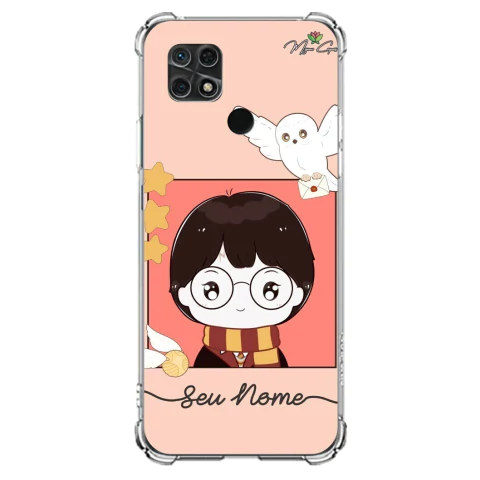 Capa para Xiaomi Redmi 10C Mundo Mágico Aquele que Sobreviveu