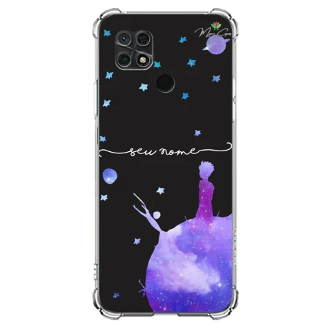 Capa para Xiaomi Redmi 10C Pequeno Príncipe em seu Planeta