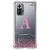 Capa para Redmi Note 10 Pro Max Personalizada Amor Chuva de Corações com Inicial Transparente