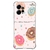 Capa para Redmi Note 12 4g Personalizada Candy Chuva de Donuts