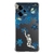 Capa para Redmi Note 12 Pro Plus Estampada Galáxia Explorando o Universo Azul