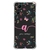 Capa para Redmi Note 12s Personalizada BarbieCore Floral Rosa com Inicial