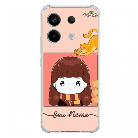 Capa para Xiaomi Redmi Note 13 5g Mundo Mágico Sabedoria e Coragem