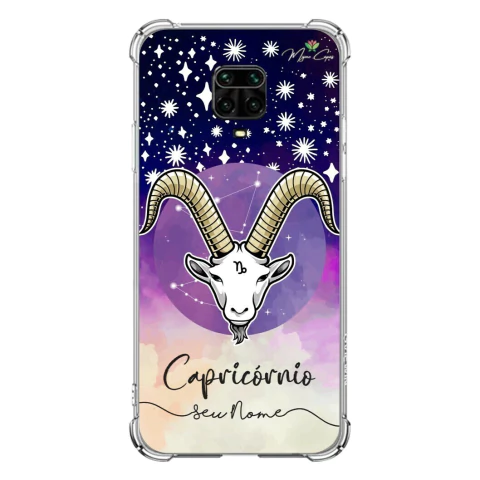 Capa para Xiaomi Redmi Note 9s Signos Capricórnio