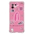 Capa para Xiaomi Mi 11 Lite Personalizada BarbieCore PinkCore com Inicial