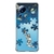 Capa para Xiaomi Mi 13 Lite Estampada Galáxia Explorando o Universo Azul