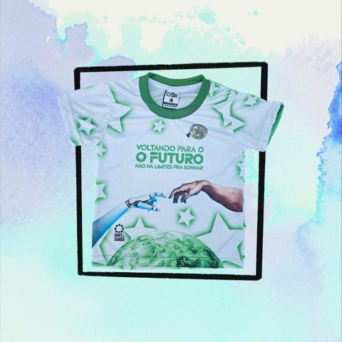 Camiseta Enredo 25 Infantil Branca