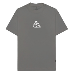 Camiseta LOGO Cinza Chumbo