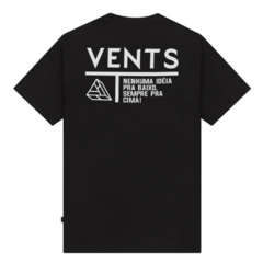 Camiseta PRETA "NENHUMA IDÉIA PRA BAIXO' - comprar online