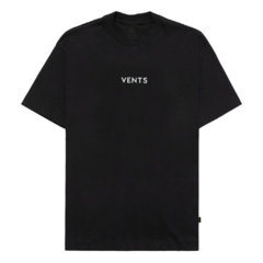 Camiseta PRETA "NENHUMA IDÉIA PRA BAIXO' - VENTS
