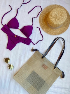 BOLSA RETANGULAR AREIA - loja online