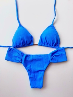 BORBOLETA COMFORT TOP CORTININHA AZUL