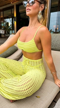 CALÇA MACRAMÊ LIMA - comprar online