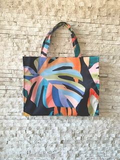 BOLSA NORONHA FOLHA PRETA