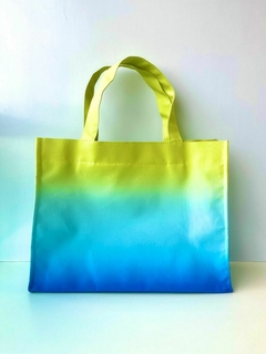 BOLSA NORONHA DEGRADÊ LIMÃO COM TIFFANY
