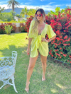 SAÍDA DE PRAIA KIMONO AMARELO
