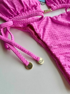 LACINHO ROSA CHICLETE PIQUET - loja online