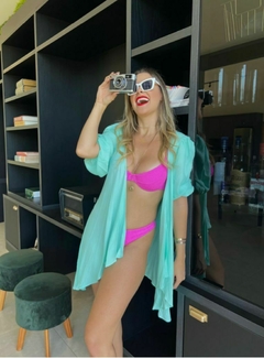 SAÍDA DE PRAIA KIMONO TIFFANY - Sal da Alma Biquínis