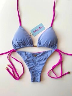 Imagem do LACINHO AZUL CEU COM PINK