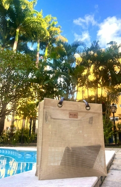 BOLSA RETANGULAR AREIA - comprar online