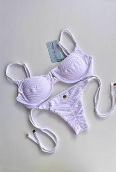 LACINHO TOP ARO BRANCO HAWAII