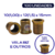 Bucha Roscada Inserto Rosca Vela Moto Biz M10 (1,00) X M12 (1,25) X 15mm - 100UN