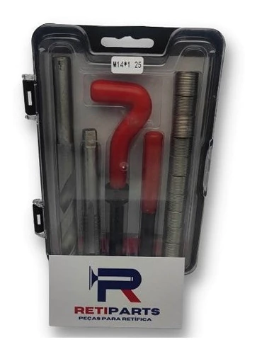 Kit Rosca Postiça Helicoil M14 Vela Completo