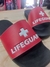 CHINELAS LIFEGUARD + BASE NEGRO GV3D® - GUARDAVIDAS3D