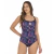 MALLAS ESTAMPADA GEO VIOLETA