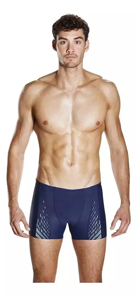Boxer Natación Speedo Fit Powermesh Pro Hombre Powerflex+ AZUL
