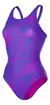 Malla Natación Speedo Mujer Boom Allover Muscleback CELESTE - GUARDAVIDAS3D