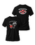 REMERA UNISEX DOG LIFEGUARD NEGRA GDV3D