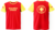 REMERA SOCORRISTA COMBINADA ROJO - comprar online