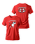 REMERA UNISEX DOG LIFEGUARD ROJO GDV3D