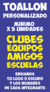 TOALLON PERSONALIZADO X5