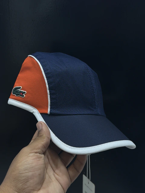 Lacoste Don juan azul marinho verde e laranja
