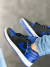 TÊNIS AIR JORDAN - AZUL COM PRETO na internet